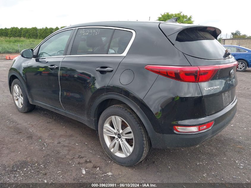 2017 Kia Sportage Lx VIN: KNDPMCACXH7041722 Lot: 39623981