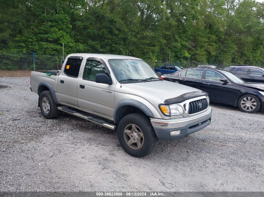 2004 Toyota Tacoma Double Cab Prerunner VIN: 5TEGN92N54Z461424 Lot: 39623986