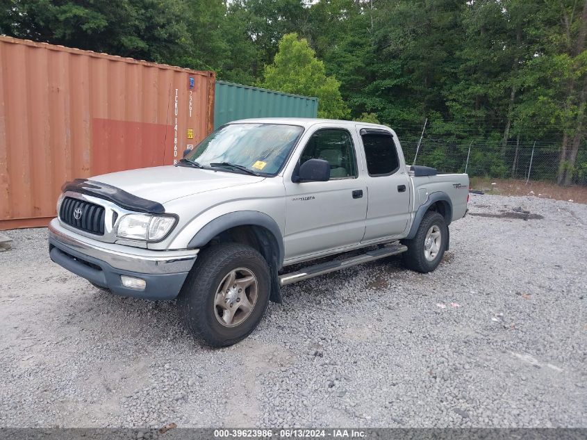 2004 Toyota Tacoma Double Cab Prerunner VIN: 5TEGN92N54Z461424 Lot: 39623986