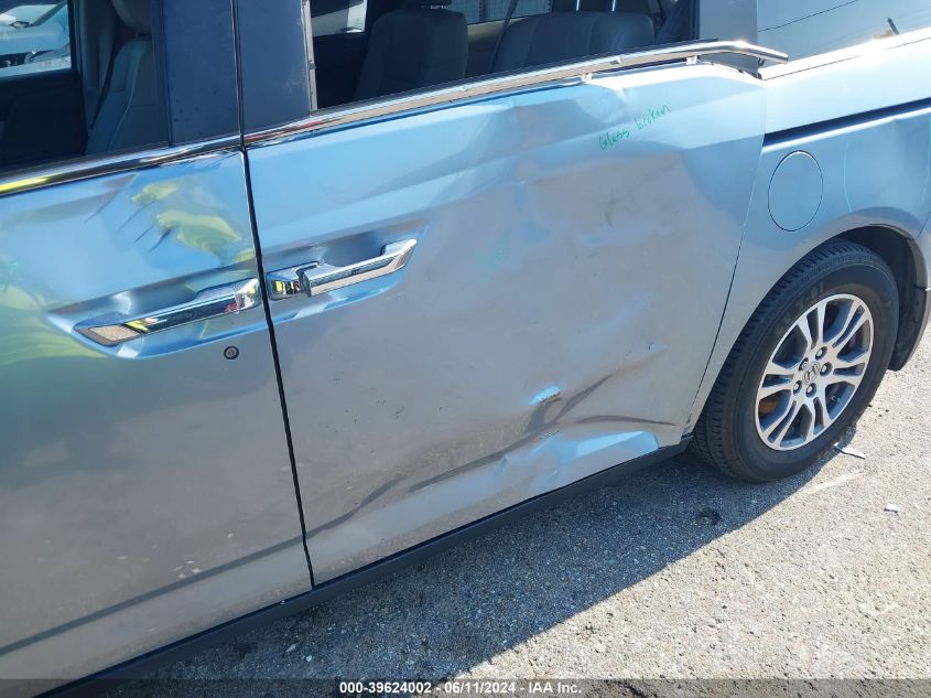 2011 Honda Odyssey Ex-L VIN: 5FNRL5H69BB042000 Lot: 39624002