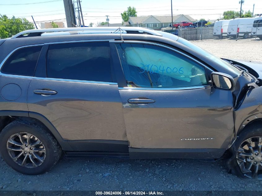 2019 Jeep Cherokee Latitude Plus 4X4 VIN: 1C4PJMLX4KD318453 Lot: 39624006