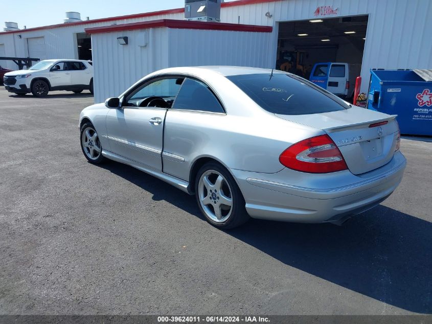 2005 Mercedes-Benz Clk 500 VIN: WDBTJ75JX5F141018 Lot: 39624011