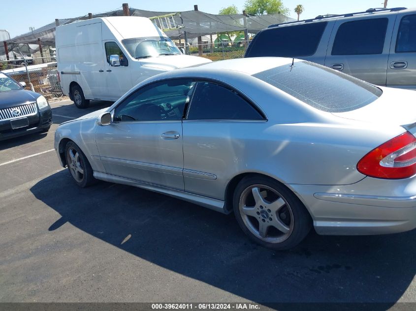 2005 Mercedes-Benz Clk 500 VIN: WDBTJ75JX5F141018 Lot: 39624011