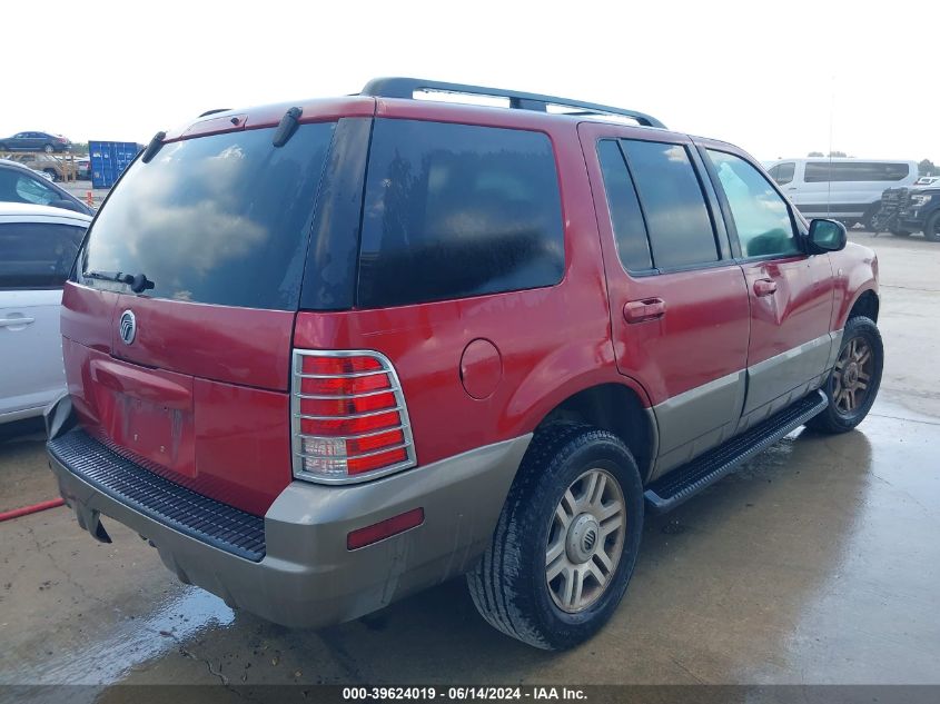 2003 Mercury Mountaineer VIN: 4M2ZU66K23UJ05542 Lot: 39624019