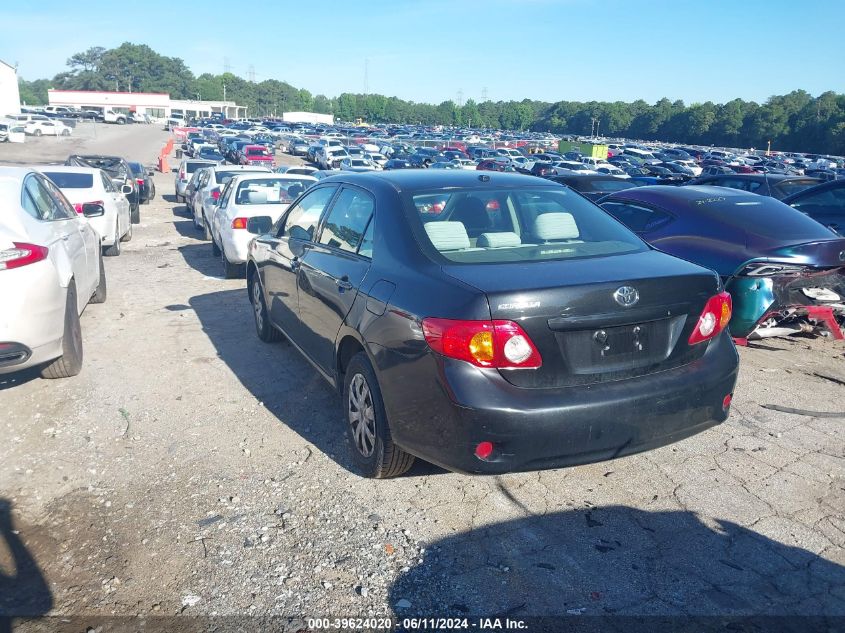 2009 Toyota Corolla VIN: 1NXBU40E39Z016193 Lot: 39624020