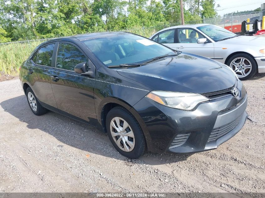 2016 Toyota Corolla L VIN: 2T1BURHE6GC492423 Lot: 39624022