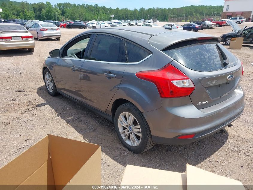 2012 Ford Focus Sel VIN: 1FAHP3M20CL151117 Lot: 39624036