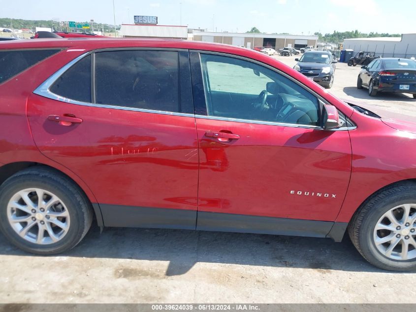 2018 CHEVROLET EQUINOX LT - 3GNAXJEV7JS610098