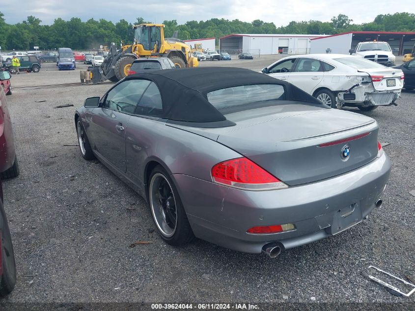 2005 BMW 645Ci Ci Automatic VIN: WBAEK73445B328179 Lot: 39624044