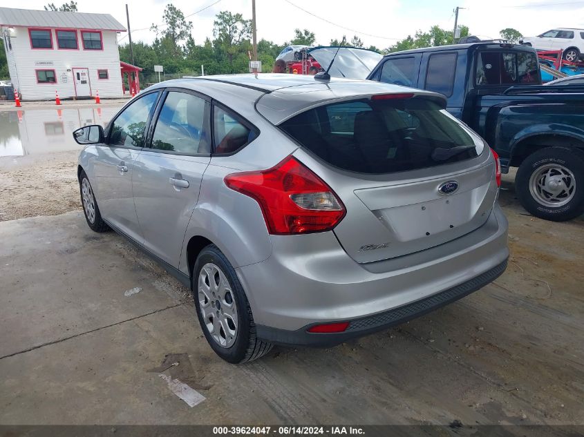 2012 Ford Focus Se VIN: 1FAHP3K25CL105477 Lot: 39624047