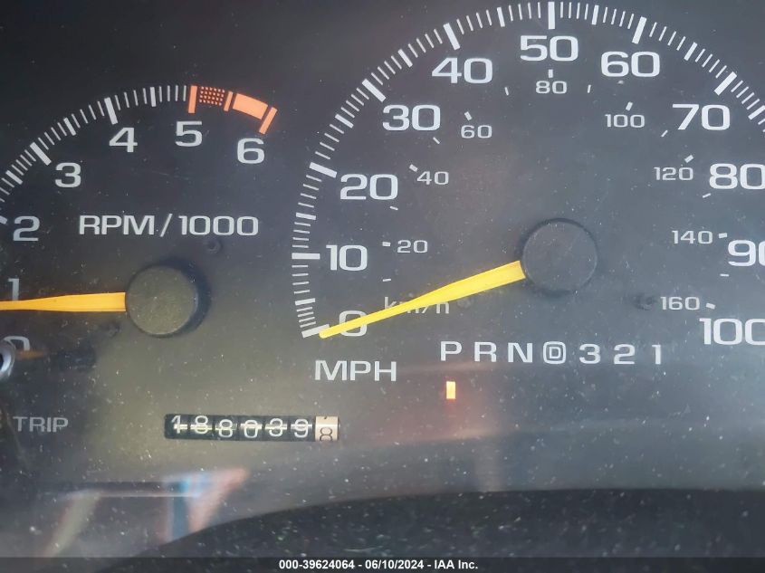 1996 Chevrolet Gmt-400 C1500 VIN: 1GCEC14W5TZ201605 Lot: 39624064