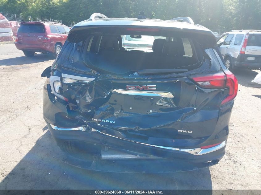 2020 GMC Terrain Awd Slt VIN: 3GKALVEV0LL199821 Lot: 39624068