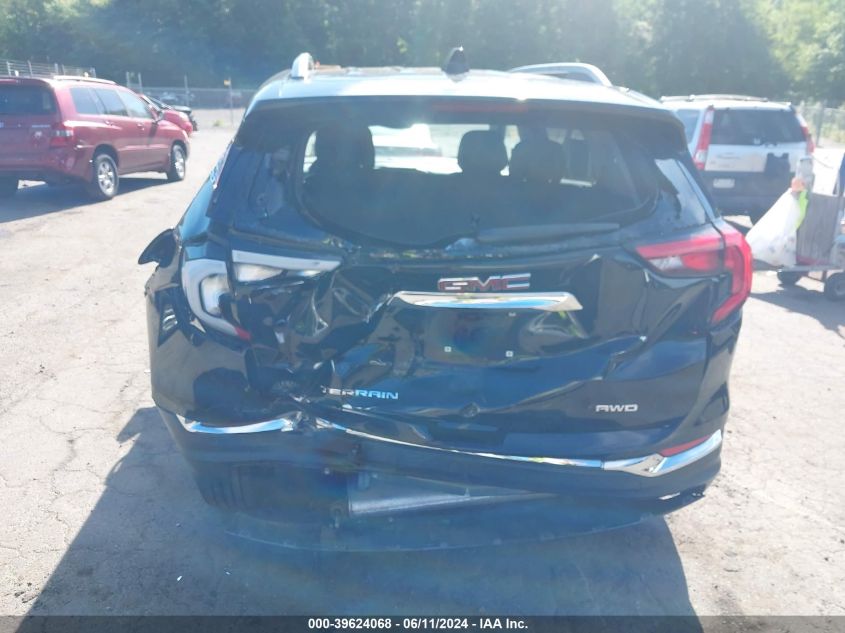 2020 GMC Terrain Awd Slt VIN: 3GKALVEV0LL199821 Lot: 39624068
