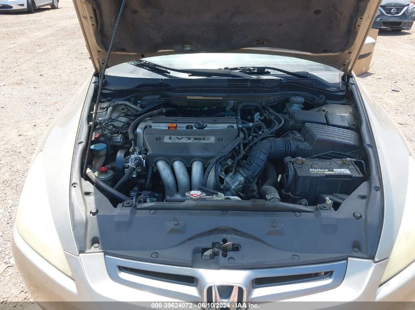 2004 Honda Accord 2.4 Lx VIN: 3HGCM56384G701002 Lot: 39624072