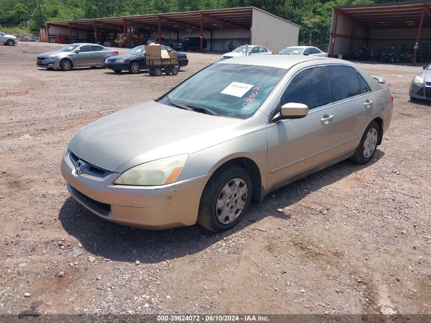 2004 Honda Accord 2.4 Lx VIN: 3HGCM56384G701002 Lot: 39624072