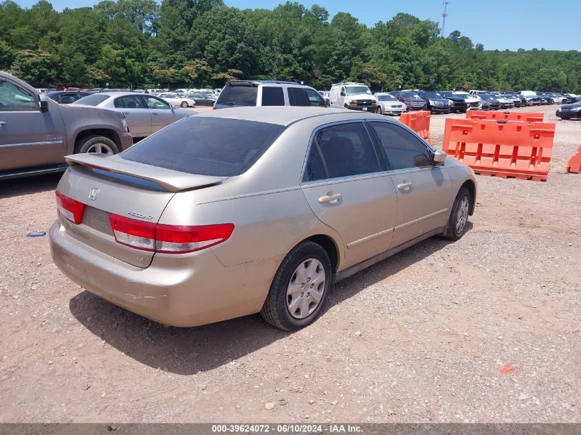 2004 Honda Accord 2.4 Lx VIN: 3HGCM56384G701002 Lot: 39624072