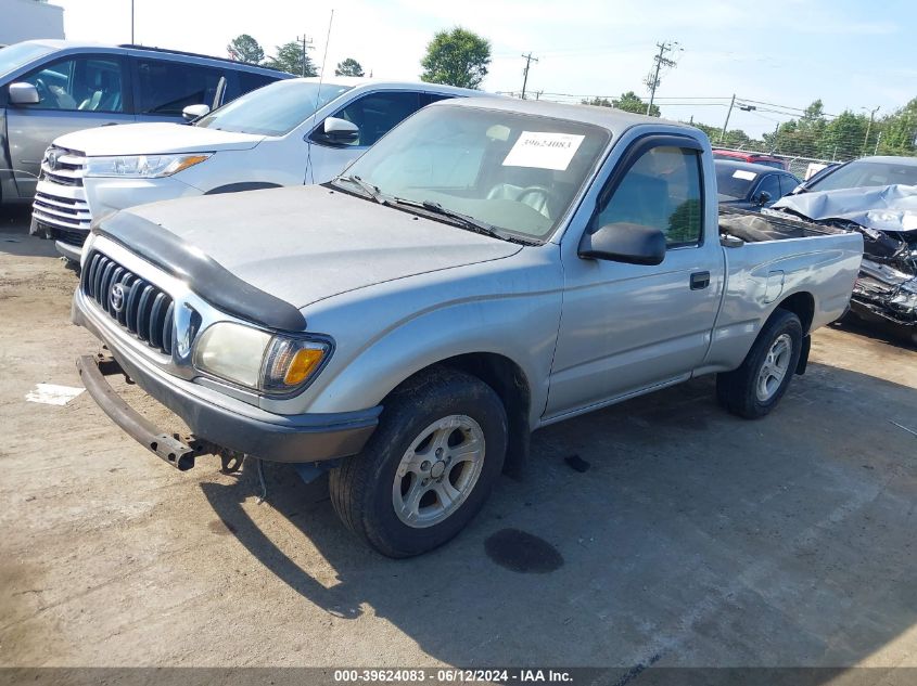 2004 Toyota Tacoma VIN: 5TENL42N24Z383586 Lot: 39624083