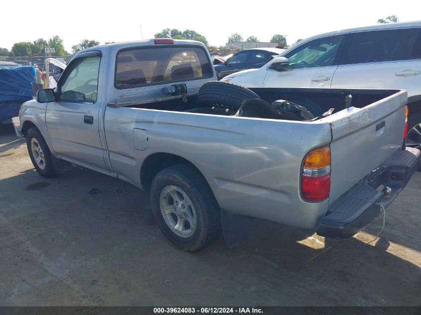 2004 Toyota Tacoma VIN: 5TENL42N24Z383586 Lot: 39624083