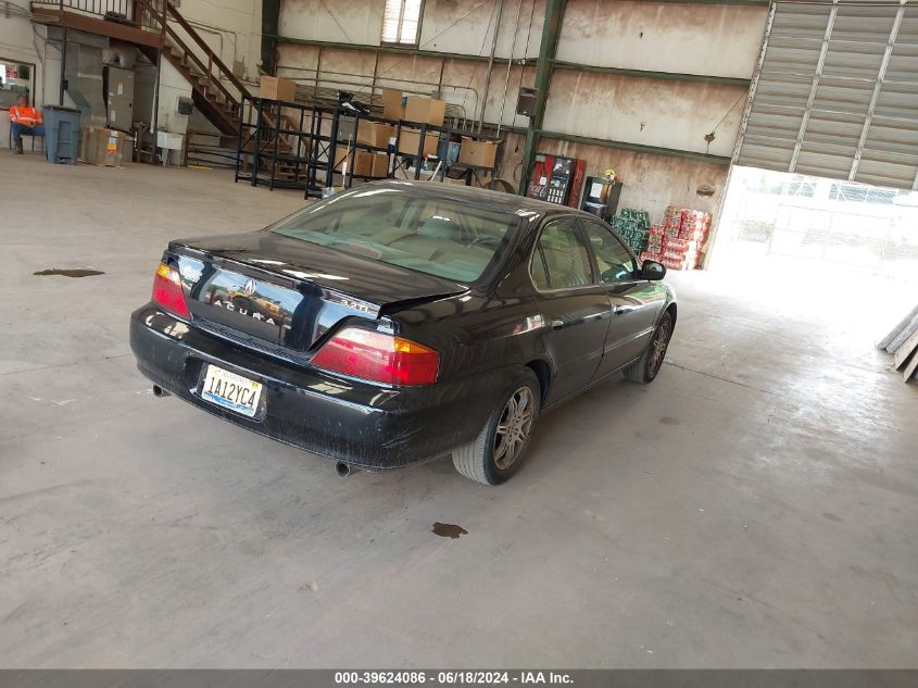 1999 Acura Tl 3.2 VIN: 19UUA5640XA033124 Lot: 39624086