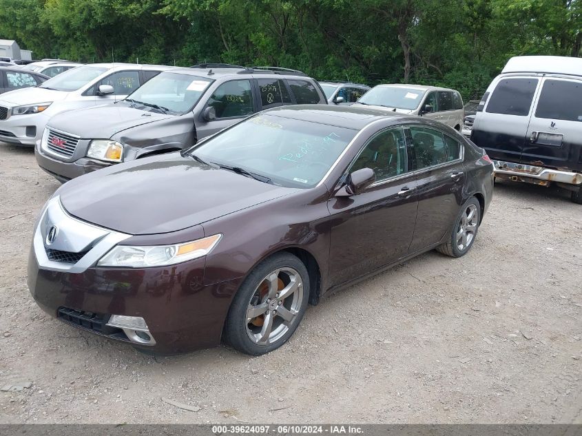 2009 Acura Tl 3.7 VIN: 19UUA96589A001668 Lot: 39624097