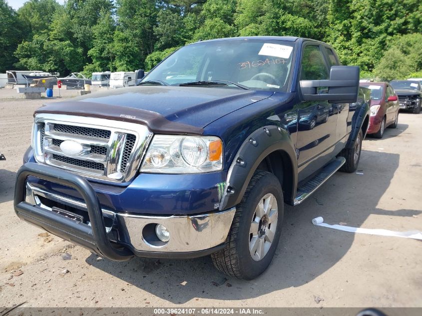 2007 Ford F-150 Fx4/Lariat/Xl/Xlt VIN: 1FTPX14527FB73998 Lot: 39624107