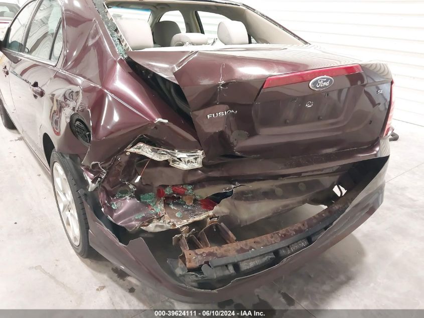 2011 Ford Fusion Se VIN: 3FAHP0HAXBR106234 Lot: 39624111