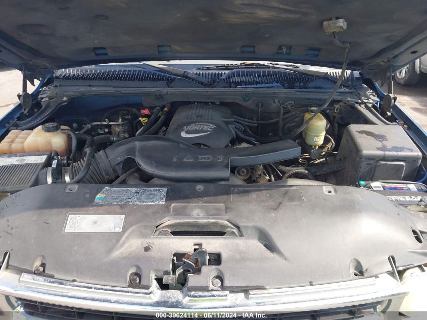 2002 Chevrolet Tahoe Lt VIN: 1GNEK13Z02J297663 Lot: 39624114