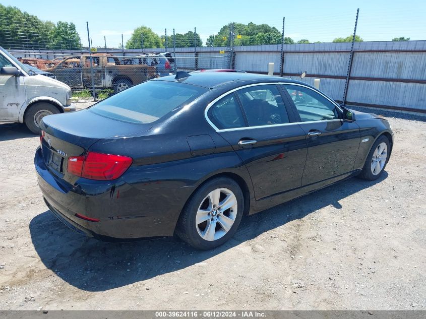 2011 BMW 528I VIN: WBAFR1C54BC749475 Lot: 39624116