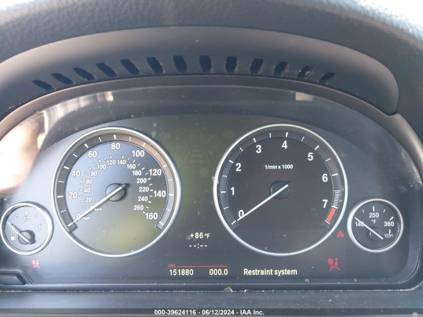 2011 BMW 528I VIN: WBAFR1C54BC749475 Lot: 39624116