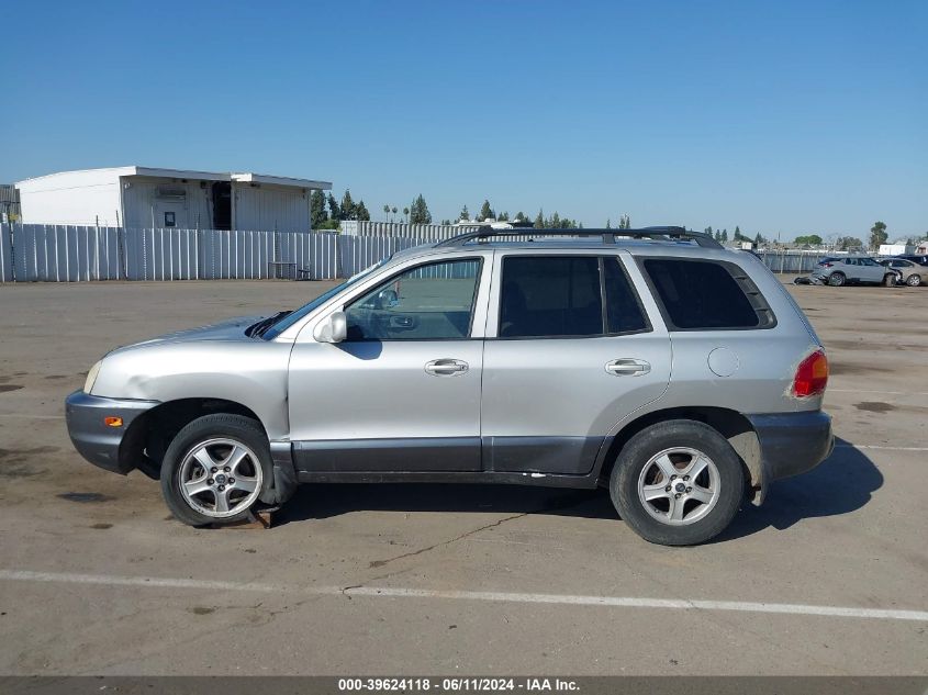 2003 Hyundai Santa Fe Gls/Lx VIN: KM8SC13D53U419085 Lot: 39624118