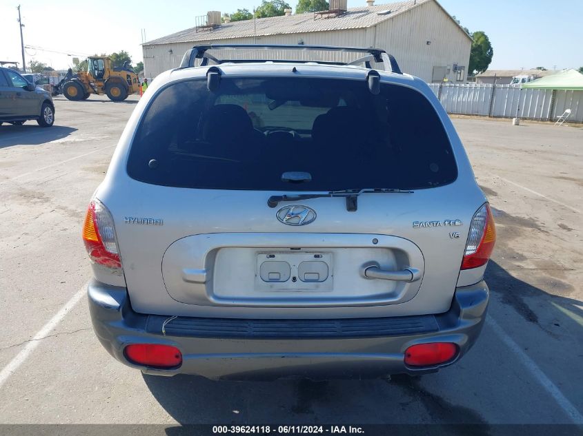 2003 Hyundai Santa Fe Gls/Lx VIN: KM8SC13D53U419085 Lot: 39624118