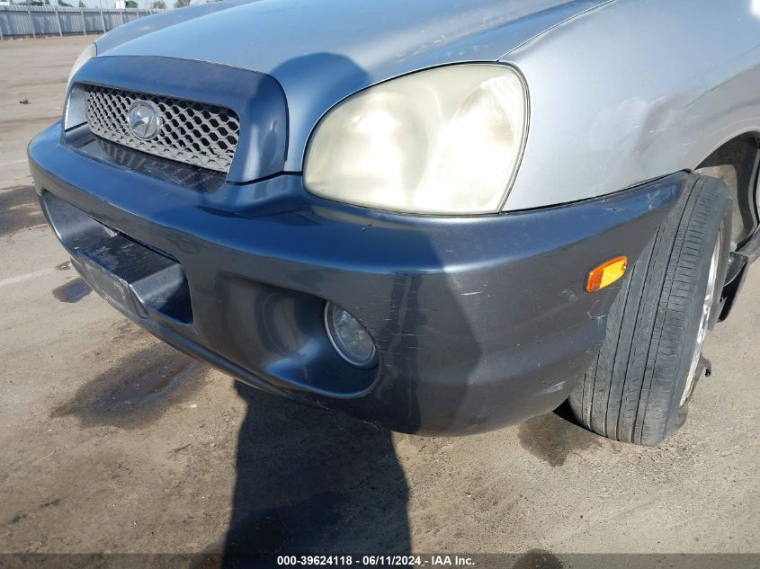 2003 Hyundai Santa Fe Gls/Lx VIN: KM8SC13D53U419085 Lot: 39624118