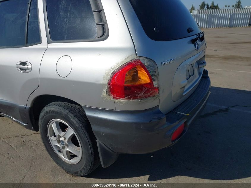 2003 Hyundai Santa Fe Gls/Lx VIN: KM8SC13D53U419085 Lot: 39624118