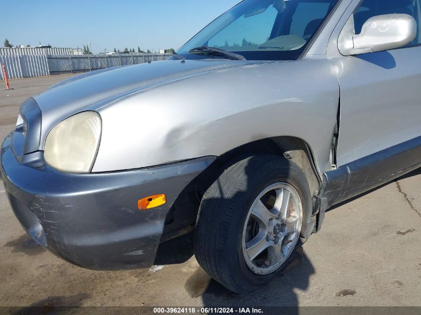 2003 Hyundai Santa Fe Gls/Lx VIN: KM8SC13D53U419085 Lot: 39624118