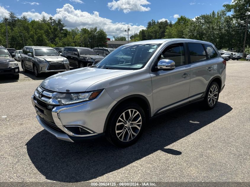 2017 Mitsubishi Outlander Se VIN: JA4AZ3A39HZ008409 Lot: 39624125