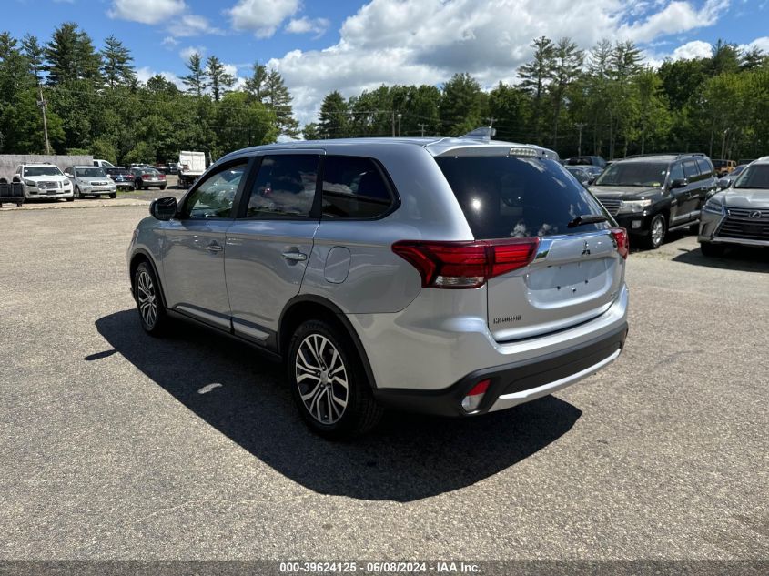 2017 Mitsubishi Outlander Se VIN: JA4AZ3A39HZ008409 Lot: 39624125