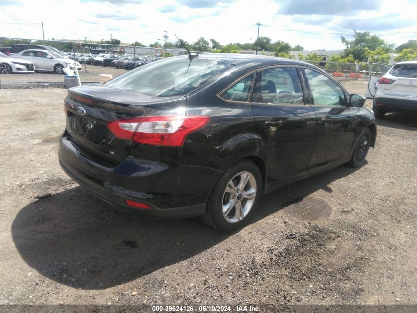 2014 Ford Focus Se VIN: 1FADP3F24EL295381 Lot: 39624126