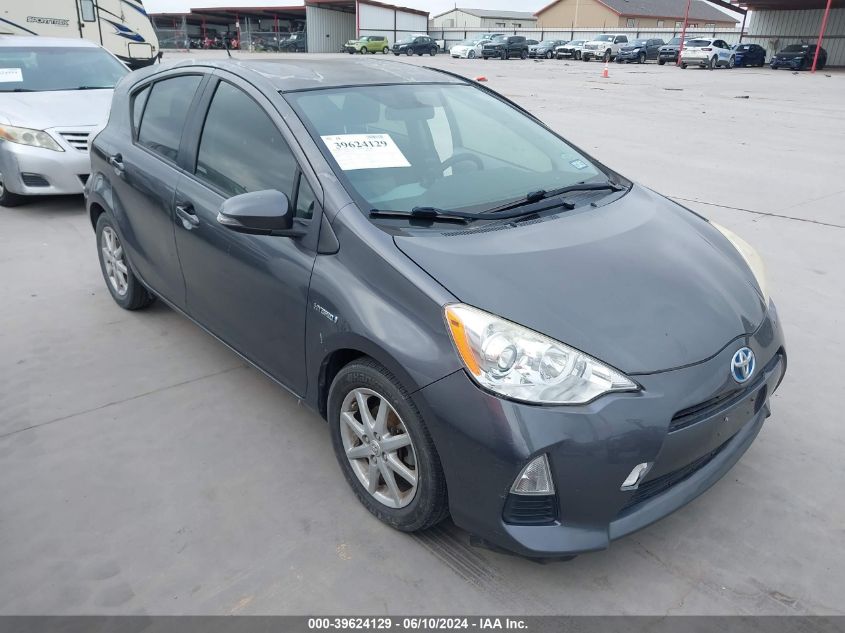 2012 Toyota Prius C Three VIN: JTDKDTB38C1520922 Lot: 39624129