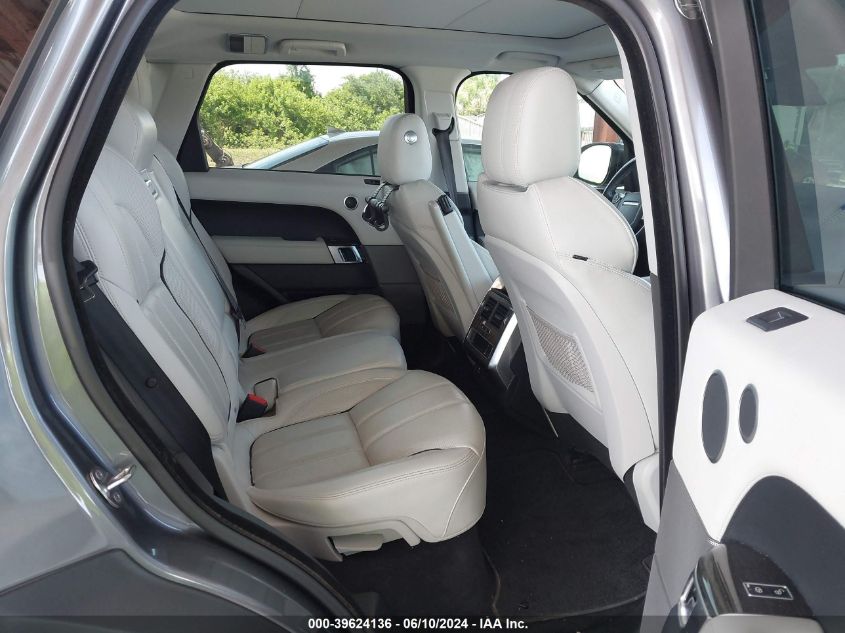 2015 Land Rover Range Rover Sport 3.0L V6 Supercharged Hse VIN: SALWR2VF3FA529429 Lot: 39624136