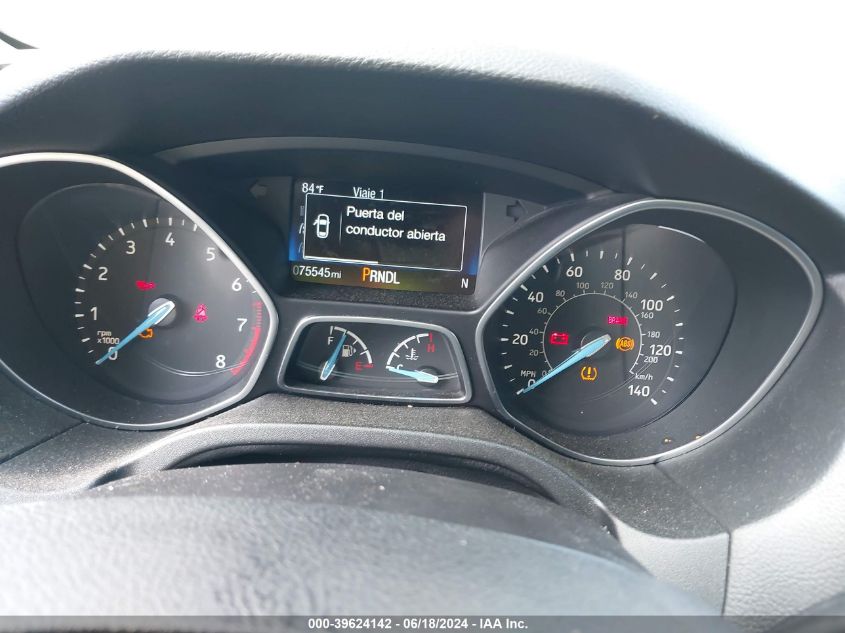 2017 Ford Focus Se VIN: 1FADP3F28HL344666 Lot: 39624142