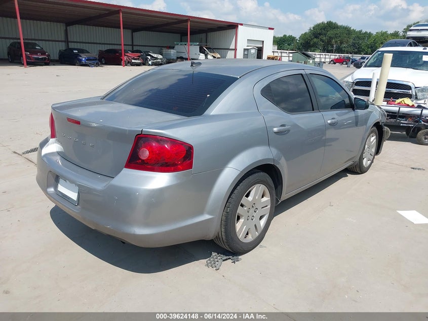 2014 DODGE AVENGER SE - 1C3CDZAB2EN217943