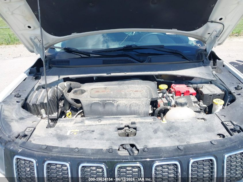 2019 Jeep Compass Latitude Fwd VIN: 3C4NJCBB4KT749988 Lot: 39624154