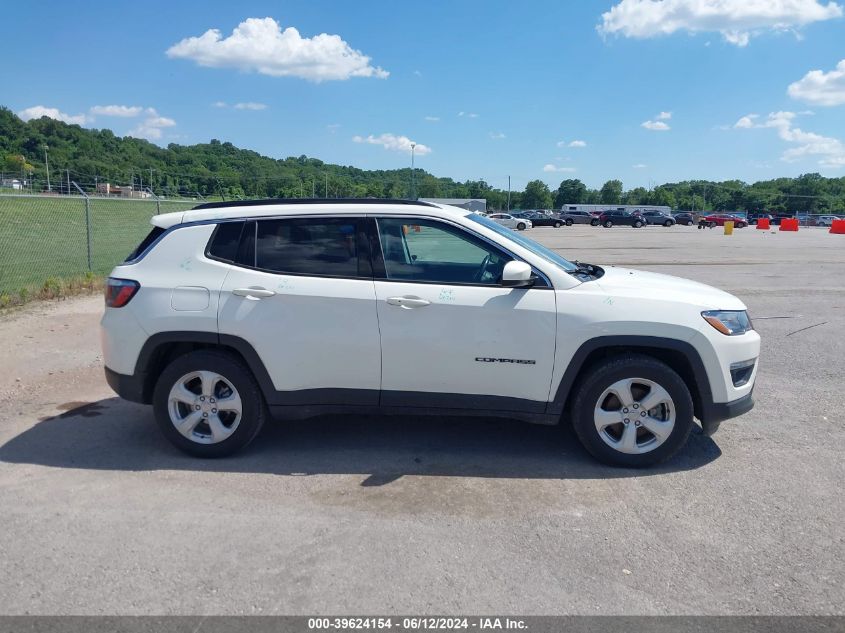 2019 Jeep Compass Latitude Fwd VIN: 3C4NJCBB4KT749988 Lot: 39624154