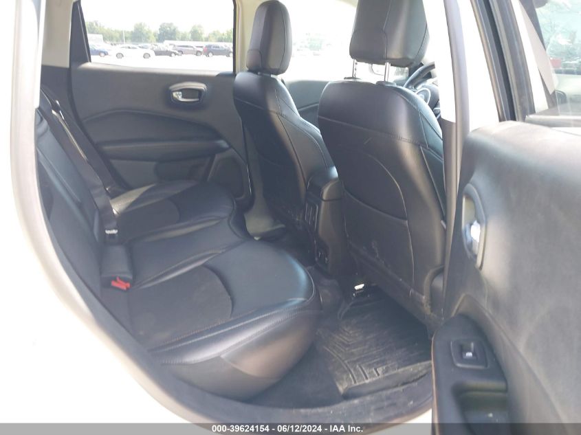 2019 Jeep Compass Latitude Fwd VIN: 3C4NJCBB4KT749988 Lot: 39624154