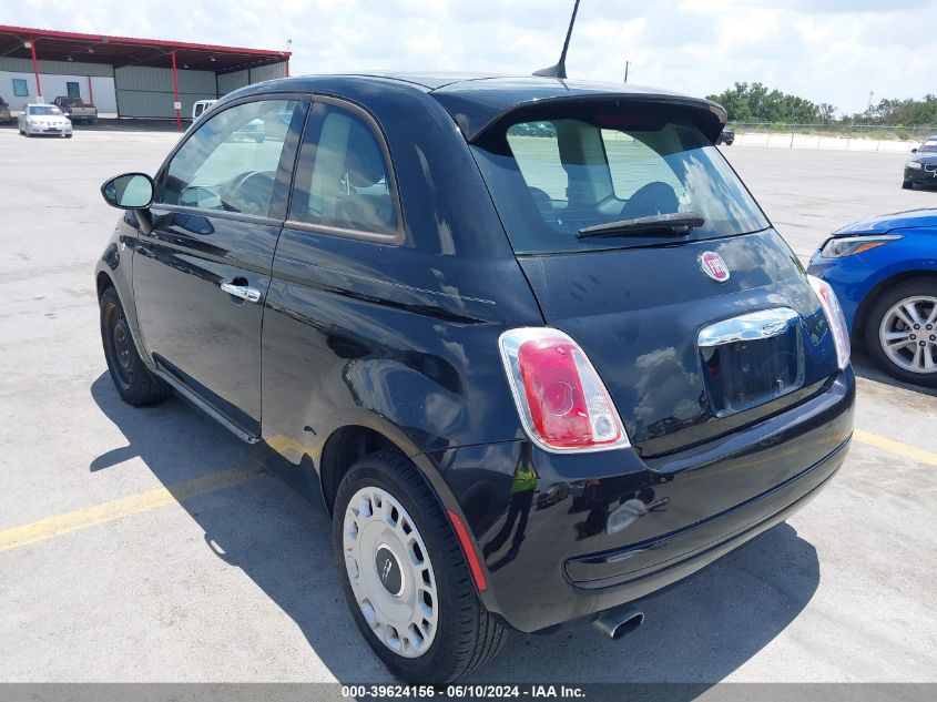 2016 Fiat 500 Pop VIN: 3C3CFFAR9GT144353 Lot: 39624156