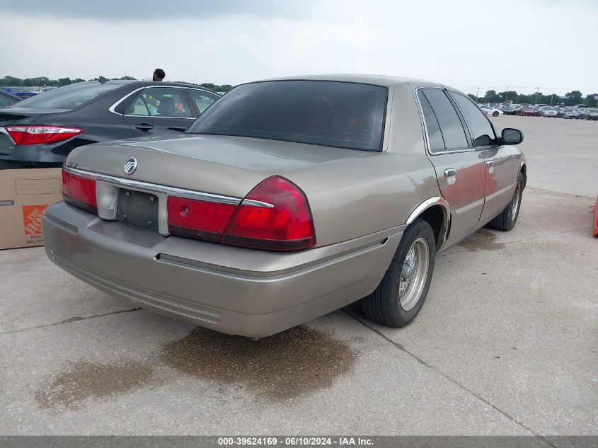 2002 Mercury Grand Marquis Ls VIN: 2MEFM75W82X606833 Lot: 39624169