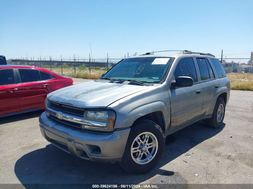 2006 Chevrolet Trailblazer Ls/Lt VIN: 1GNDT13S962191837 Lot: 39624186