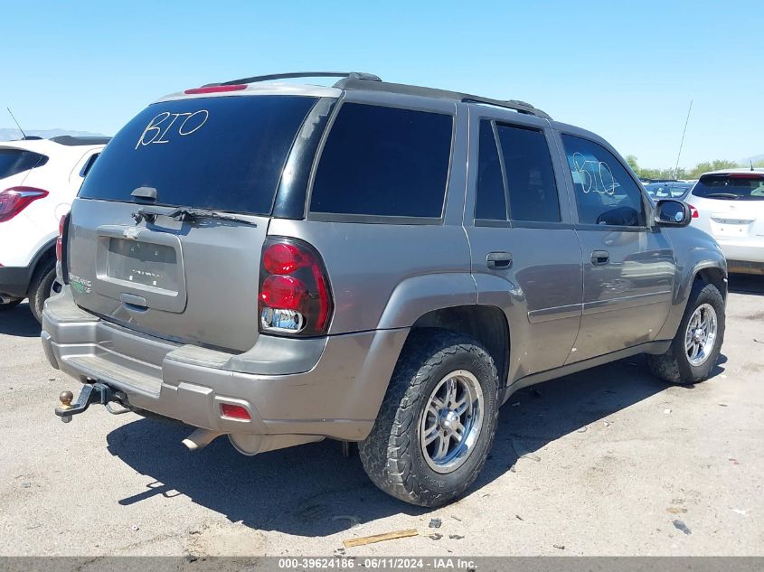 2006 Chevrolet Trailblazer Ls/Lt VIN: 1GNDT13S962191837 Lot: 39624186