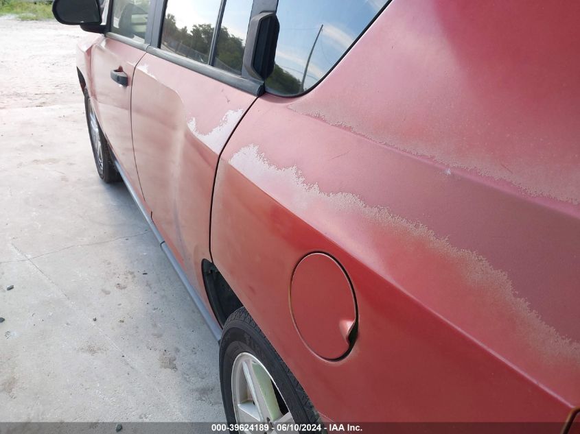 2007 Jeep Compass Sport VIN: 1J8FT47W47D124643 Lot: 39624189