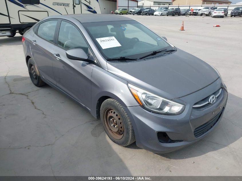 2015 Hyundai Accent Gls VIN: KMHCT4AE9FU796041 Lot: 39624193